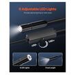 Camera inspectie endoscop IP67, Lungime 15 m, Android / iOS 9+, USB-C, Rezolutie 1920 x 1440, 8 lumini LED, Lentila 2x, Cablu semi-rigid