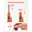 Cric hidraulic tip butelie, 12 tone, Inaltime 230-440 mm, brat lung, ridicare multidirectionala