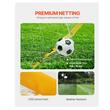 Poarta fotbal, portabila, Lungime 3650 mm, Inaltime 1890 mm, otel, fibra de sticla, plasa PE, Husa transport