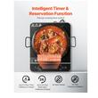 Plita portabila cu inductie, 2200 W, Magnetica, 9 trepte de temperatura, 290 x 355 x 65 mm, Cronometru 