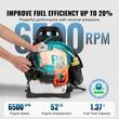 Suflanta pentru frunze cu motor pe benzina 2 Timpi, 815 m³/h, viteza 280 km/h, rezervor 1.37 l