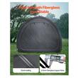 Cort camping pentru depozitare 4 x biciclete, 2 x intrari, fermoare duble, Impermeabil PU4000, 1706 x 2133 x 1524 mm