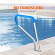 Balustrada inox pentru piscina, 990 x 100 x 812 mm, Capacitate 100 kg, protectie UV, accesorii montaj incluse