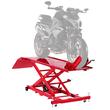 Cric hidraulic pentru motociclete, Capacitate 450 kg, Inaltime 218-787 mm, 4 x roti pivotante