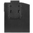 Seif pentru 1 pistol, Amprenta digitala, cifru, cheie, 320 x 255 x 95 mm, Lumina led, Grosime 3 mm, Negru