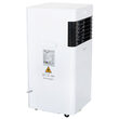 Aparat de aer conditionat, Portabil, 7000 BTU/h, 2 viteze, 2000 W, Telecomanda, Alb, functie de racire, dezumidifcare, 65 dB
