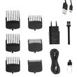Aparat de tuns cu afisaj Led, Reglabil 1,5, 3, 4,5 6, 9, 12 mm, Acumulator 2200 mAh, 100 W