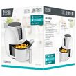 Friteuza cu aer cald, digitala, 3.2 Litri, 1400W, 7 Programe, Timer, Alb