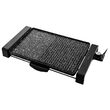 Gratar electric 2300 W, suprafata neteda si striata, Maner izolat termic