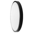 Plafoniera led cu senzor de miscare, Interior/Exterior IP44, 4000K, 3820 lm, 30 W, dimensiune 420 x 65 mm, Negru