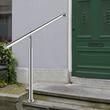 Balustrada inox, 1-2 trepte Vivatechnix, Inaltime 114 cm, lungime 80 cm, pozitii reglabile