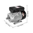 Motor electric monofazat, 1.1 kW, 1400 rpm, 90S, cadru B34, 7.5 A, 220 V/50 Hz