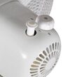 Ventilator cu picior, diametru 40 cm, 40 W, Alb, inaltime reglabila, 70 x 70 x 124 cm, 3 trepte