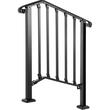 Balustrada fier forjat, Vivatechnix Negru Mat, lungime 71 cm, Inaltime 97 cm, Otel