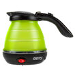 Fierbator electric de voiaj, pliabil, Putere 750 W, Silicon, capacitate 0.5 l, Verde