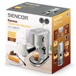 Espressor manual 20 bar, cappuccino, 1400W, 1.5 l, Argintiu