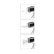 Mini nivela cu laser si trepied Vorel 17560, maxim 10 m, 2 bule