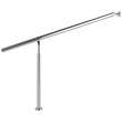 Balustrada inox, 2-3 trepte Vivatechnix, Inaltime 114 cm, lungime 150 cm, pozitii reglabile