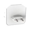 Sonerie fara fir, Honeywell 150 m, 220 V, 1 x CR2032, 6 melodii, sunet polifonic, Albastru/Alb