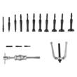 Set extractoare rulmenti de interior, 16 piese, Dimensiuni compatibile 6-59 mm
