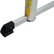 Scara telescopica cu 13 trepte, Vorel max 150 Kg, Aluminiu, 3.8 m, max 150 Kg