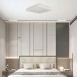 Plafoniera patrata cu led dimmabil, lumina naturala 4000K, 1490 lm, Alb, 18 W, dimensiune 350x350 mm