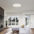 Plafoniera led dimmabil, lumina naturala 4000K, 1280 lm, Alb, 18 W, diametru 350 mm