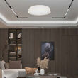Plafoniera led dimmabil, lumina naturala 4000K, 2500 lm, Alb, 24 W, diametru 400 mm
