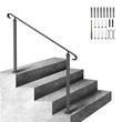 Balustrada fier forjat, 3-4 trepte Vivatechnix, Inaltime 97.4 cm, lungime 140 cm, pozitii reglabile