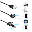 Camera inspectie endoscop IP67, Lungime 2 m, Android / Windows, USB, Rezolutie 1280 x 720p