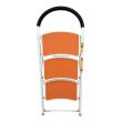 Scara otel 3 trepte Strend Pro WR2062K-1, 150 kG, portocalie