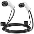Cablu de incarcare pentru vehicule electrice,  VEVOR tip 2 la tip 2, 16A, 5m, 11 kW, IP66