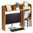 Raft multifunctional pentru birou, 2 etaje, 95 x 32 x 90 cm, Alb