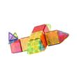 Set constructie Blocuri magnetice 180 buc, Structuri inalte, Geanta depozitare