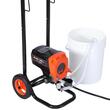 Pompa de vopsit pentru suprafete mari, putere 900 W, 1.78 l/min, 125 Bar, lungime furtun 15.24 m, 2 x roti, Duze 317/417/515/517/519