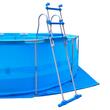 Piscina rotunda cu cadru metalic, Pompa filtru, Scara, Diametru 427 cm, Inaltime 84 cm