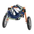 Carucior reabilitare pentru caini, 2 x roti mari, Reglabil Inaltime/Latime/Lungime, Aluminiu