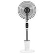 Ventilator cu picior si pulverizare apa, 3 x viteze, 57 dB, 75 W, Telecomanda, Diametrul elicei 36 cm