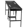 Joc de societate pliabil/portabil masa Beer Pong, Lungime 2.4 m, Negru, 6 x mingi