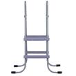 Scara pentru piscine supraterana, Otel, 2 trepte, max 136 kg, 780 x 840 x 1125 mm