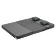 Canapea pentru doua persoana, 2 perne, max 200 kg, Extensibila, Husa detasabila, Dimensiuni extinse 2060 x 1545 x 150 mm