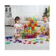 Set constructie Blocuri magnetice 180 buc, Structuri inalte, Geanta depozitare