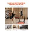 Suport pentru sac de box, Otel, 143x126x208 cm, Negru, max 65 kg