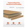 Raft multifunctional pentru birou, 2 etaje, 95 x 32 x 90 cm, Alb