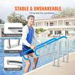 Set 2 x Balustrada inox pentru piscina, 1395 x 810 x 100 mm, Capacitate 2x100 kg, protectie UV, accesorii montaj incluse