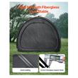 Cort camping pentru depozitare 4 x biciclete, 1 x intrari, fermoare duble, Impermeabil PU4000, 2190 x 1550 x 1730 mm