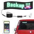Reclama luminoasa led, Silicon, Wi-Fi, USB, P5, 380 x 102 mm, IP65, 12 V/DC