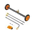 Curatitor sasiu si suprafete cu 7 duze, 2 x roti, Aluminiu, 103-275 Bar, 7-24 l/min, Latime lucru 590mm, angrenaj de reglare a unghiului