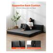 Canapea pentru doua persoana, 2 perne, max 200 kg, Extensibila, Husa detasabila, Dimensiuni extinse 2060 x 1545 x 150 mm
