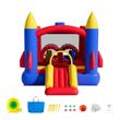 Castel gonflabil cu trambulina, tunel, suflanta, 4080x2400x2450 mm, max 140 kg